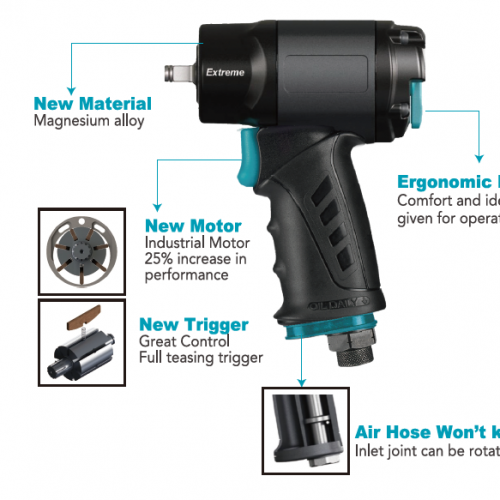 EXTREME MAGNESIUM IMPACT WRENCH